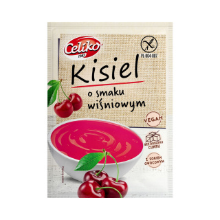CELIKO Kisiel o smaku wiśniowym 40g VEGAN