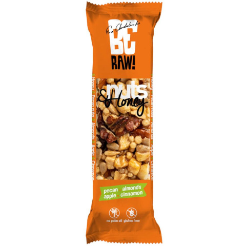 BeRaw Purella Nuts&Honey bar pecan 30g