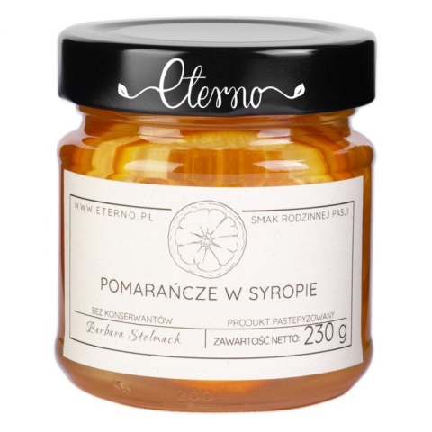 Pomarańcze w syropie 230g Eterno