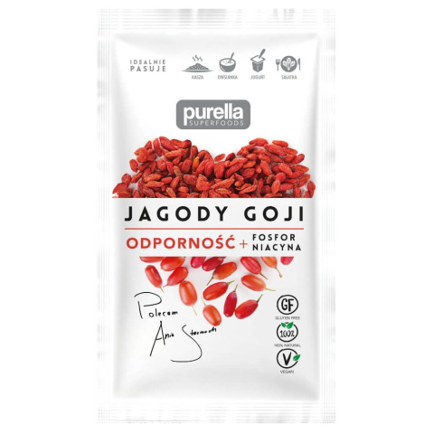 PURELLA SUPERFOODS Jagody Goji susone owoce 45g