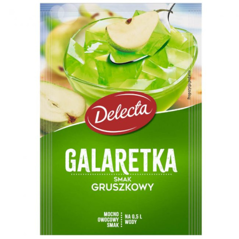 DELECTA GALARETKA SMAK GRUSZKOWY - 70G