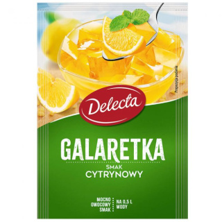 DELECTA GALARETKA SMAK CYTRYNOWY- 70G