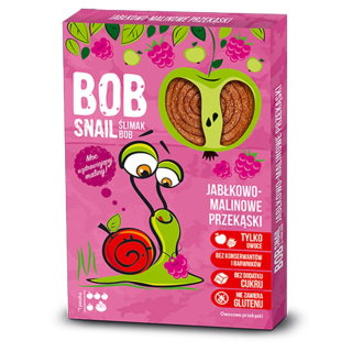 BOB SNAIL Przekąska jabłkowo-malinowa 60g
