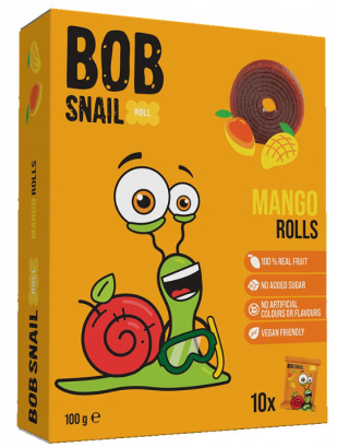 BOB SNAIL Przekąska mango 100g