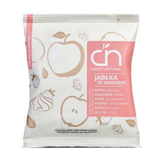 CRISPY NATURAL JABŁKO latem pachnące jabłko o smaku truskawek 18g
