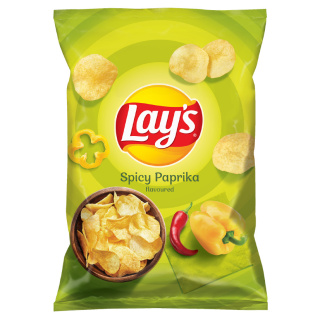 LAY'S Chipsy ziemniaczane Spicy Paprika 130g