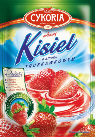 CYKORIA Kisiel o smaku truskawkowym 40g