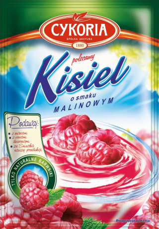 CYKORIA Kisiel o smaku malinowym 40g