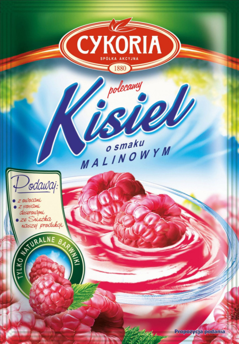 CYKORIA Kisiel o smaku malinowym 40g