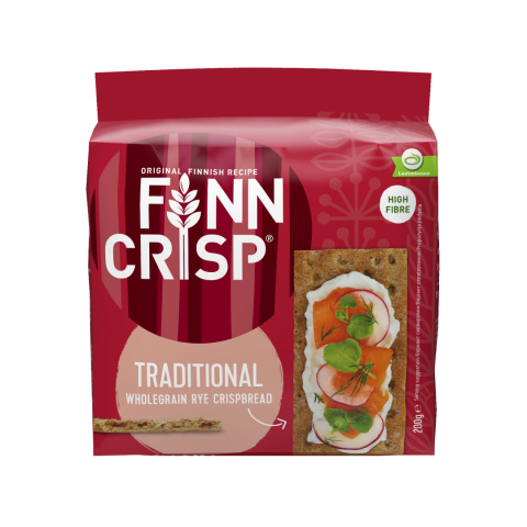 FINN CRISP Chleb chrupki żytni tradycyjny 200g