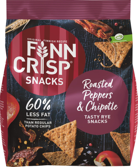 FINN CRISP Snacks Krakersy Pieczona Papryka i Chipotle 150g