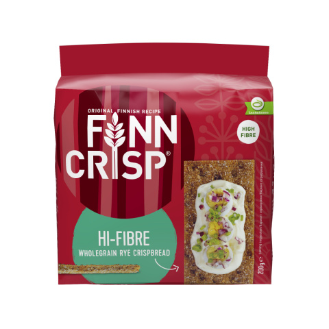FINN CRISP Chleb chrupki żytni z otrębami żytnimi 200g