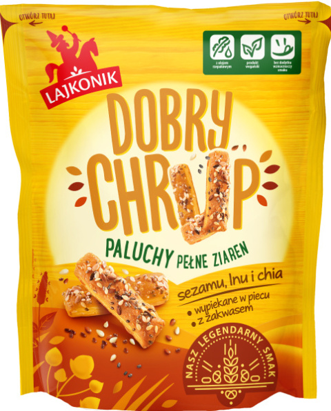 Lajkonik Dobry Chrup Paluchy Pełne Ziaren 100g