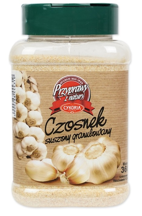 CYKORIA Czosnek suszony granulowany 360g