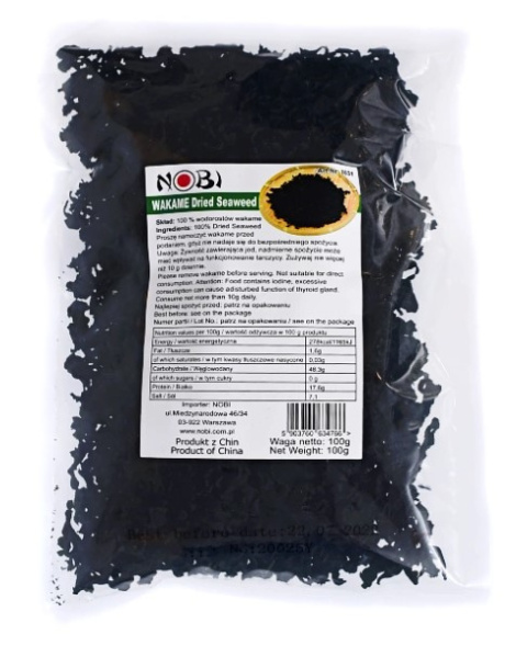 ASIA KITCHEN Wakame suszone wodorosty 100g