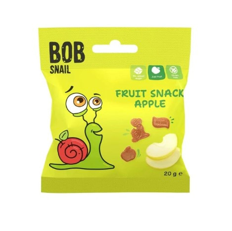 BOB SNAIL Żelki o smaku jabłka 20g