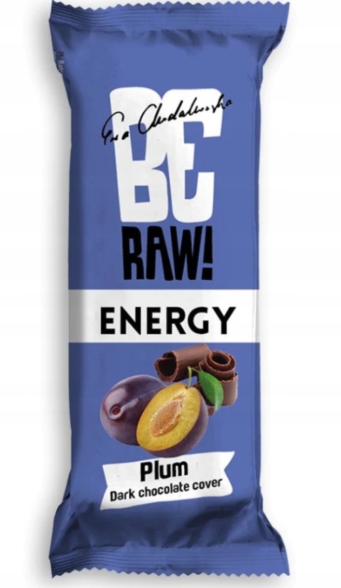 BeRaw baton Energy Plum Chocolate 40g Batonik