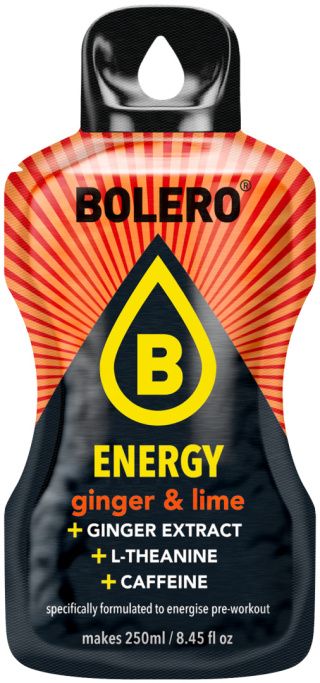 Bolero Drink Energy Ginger&Lime 7g na 250ml