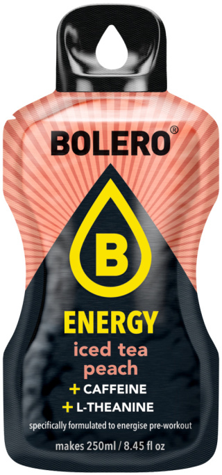 Bolero Drink Energy Iced Tea Peach 7g na 250ml