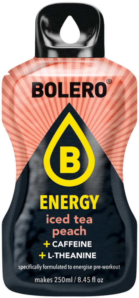 Bolero Drink Energy Iced Tea Peach 7g na 250ml
