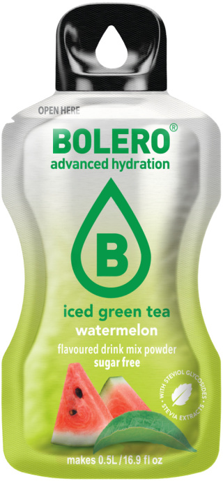 Bolero Drink Iced Green Tea Watermelon 3g na 500ml