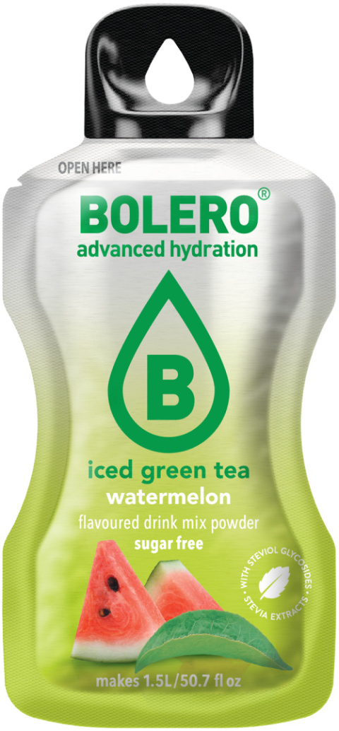 Bolero Drink Iced Green Tea Watermelon 8g na 1,5l