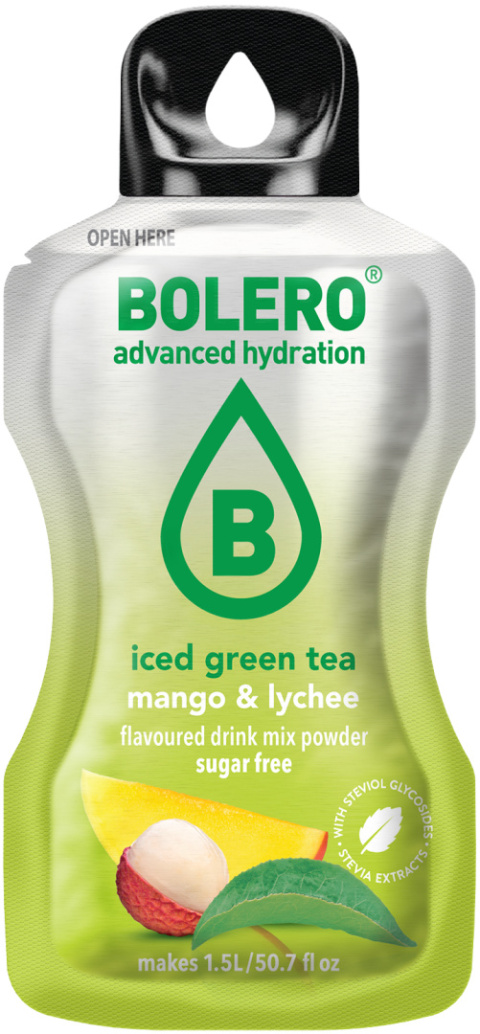 Bolero Drink Iced Green Tea Mango&Lychee 8g na 1,5l