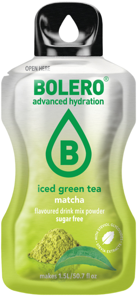 Bolero Drink Iced Green Tea Matcha 8g na 1,5l