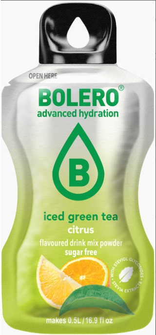 Bolero Drink Iced Green Tea Citrus 3g na 500ml