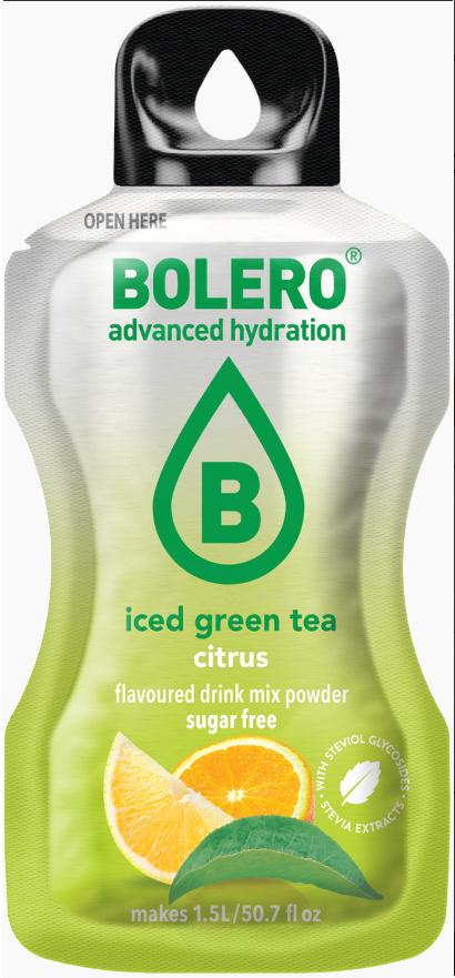 Bolero Drink Iced Green Tea Citrus 8g na 1,5l