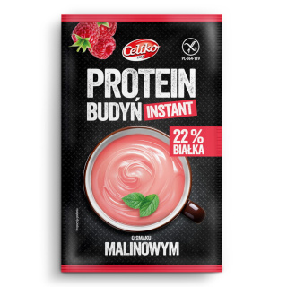 CELIKO Budyń PROTEINowy instant o smaku malinowym 40g