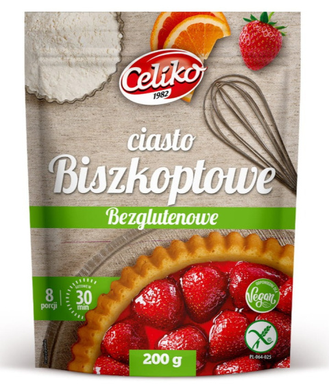 CELIKO Ciasto biszkoptowe bezglutenowe 200g