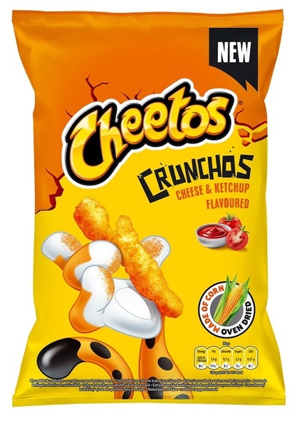 CHEETOS chrupki kukurydziane o smaku serowo-ketchupowym 165g