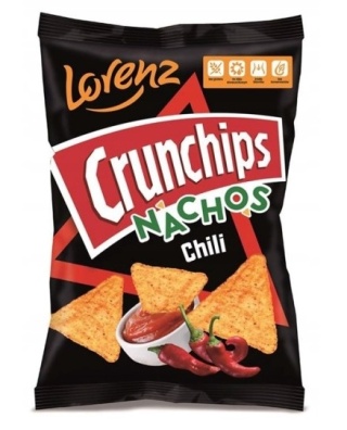 CRUNCHIPS Nachos Chilli 100g LORENZ
