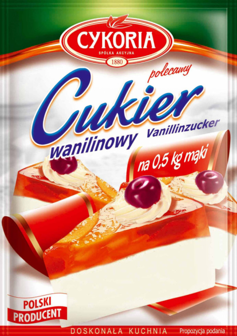 CYKORIA Cukier wanilinowy 16g