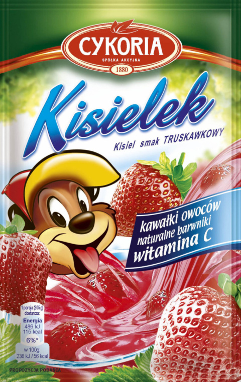 CYKORIA Kisielek Kisiel instant smak truskawkowy 30g