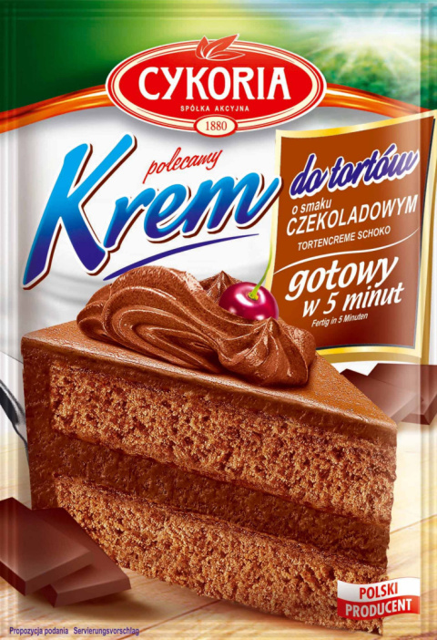 CYKORIA Krem o smaku czekoladowym 100g
