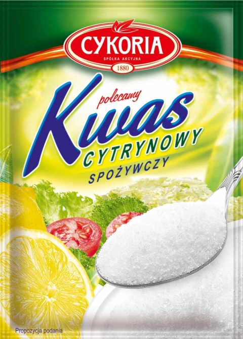 CYKORIA Kwas cytrynowy spożywczy 20g