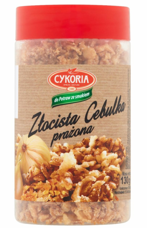 CYKORIA Złocista cebulka prażona 130g
