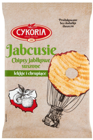 Chipsy jabłkowe "Jabcusie" 40g