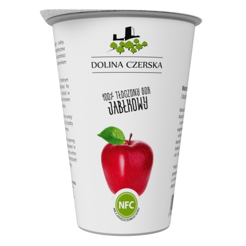 DOLINA CZERSKA NFC Sok tłoczony JABŁKO 200ml 20x kubek