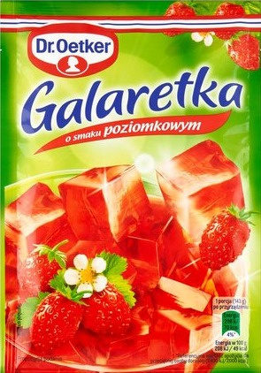 DR OETKER Galaretka poziomkowa 72g