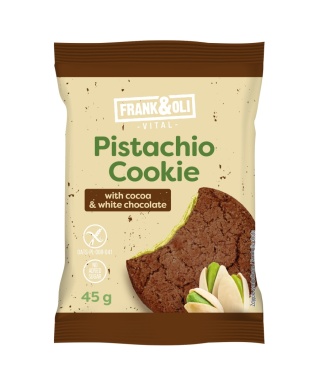 FRANK&OLI Pistachio Cookie With Cocoa&White Chocolate 45g