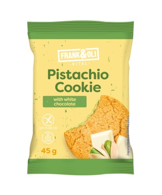 FRANK&OLI Pistachio Cookie With White Chocolate 45g