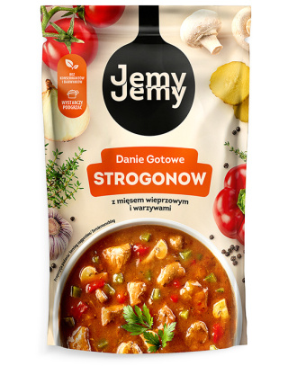 JEMY JEMY strogonow wieprzowy z warzywami 360g