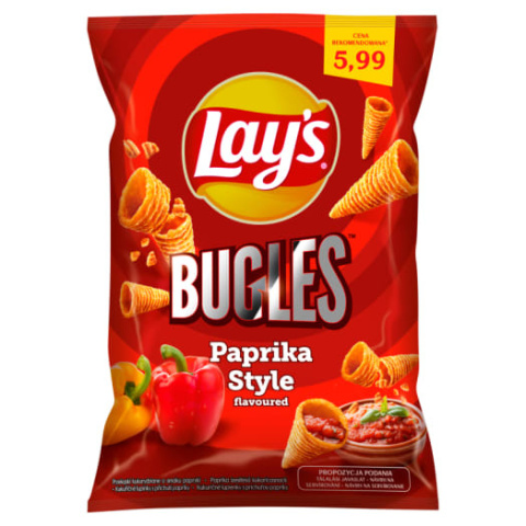 LAY'S Chrupki BUGLES Paprika Style 75g