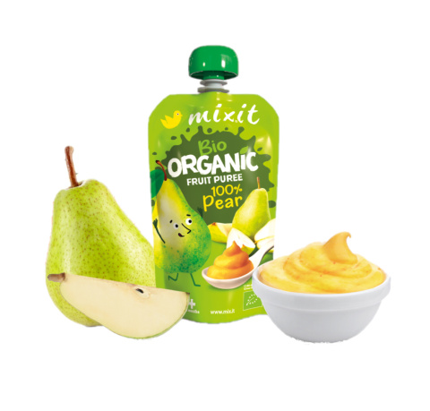MIXIT BIO owocowy mus - 100% Gruszka 100g