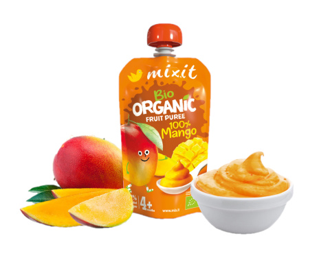MIXIT BIO owocowy mus - 100% Mango 100g