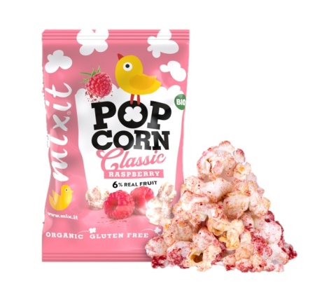 MIXIT BIO popcorn - Malina do kieszeni 13g