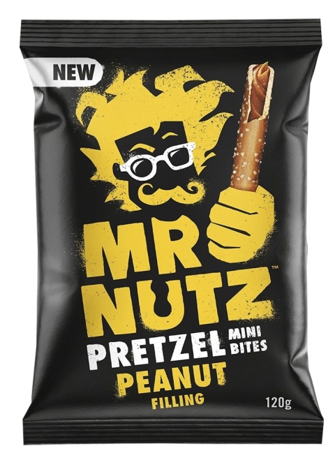 MR NUTZ Paluszki solone z nadzieniem z orzeszków ziemnych 120g